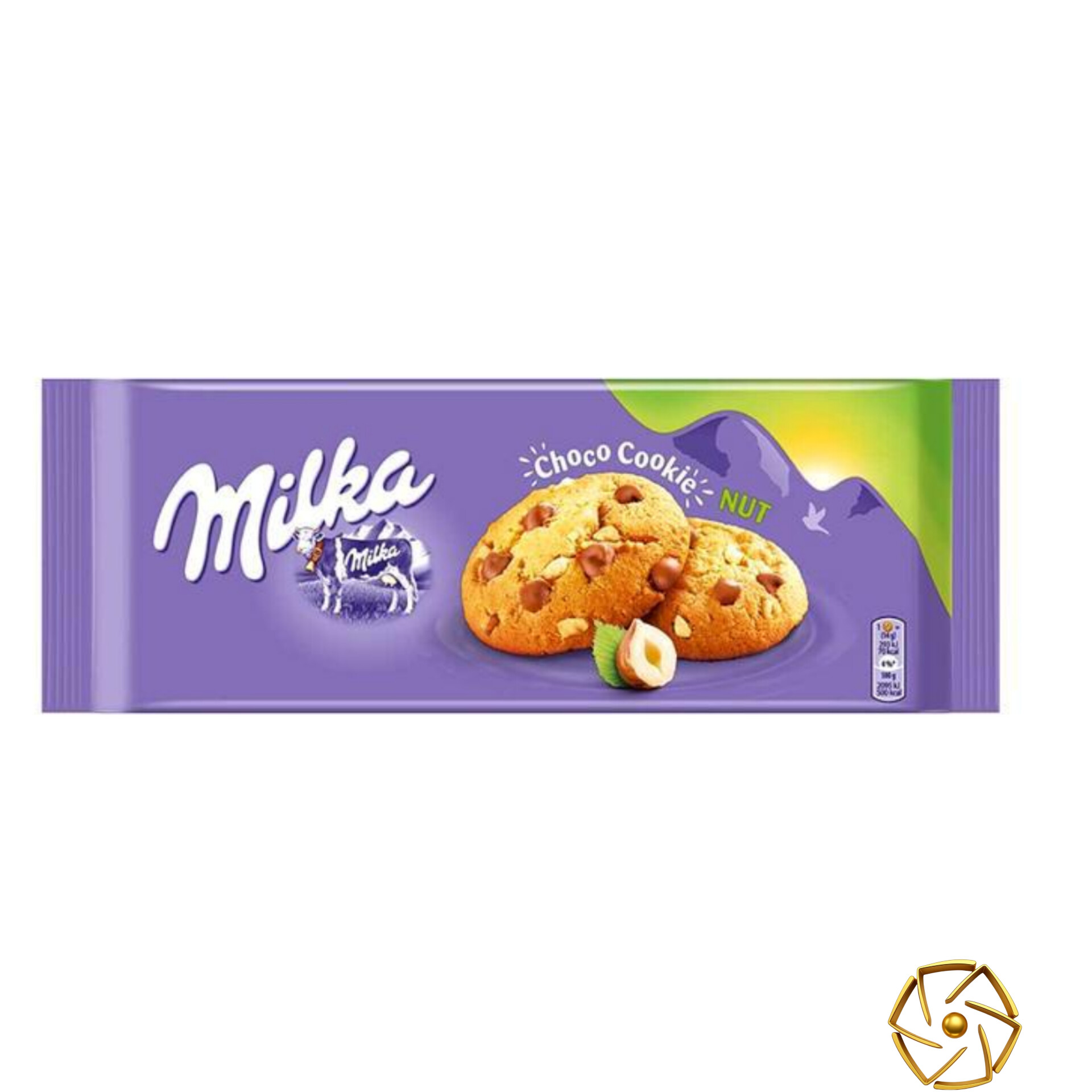 کوکی Milka با طعم شکلات و فندق(۱۵۶ گرمی)