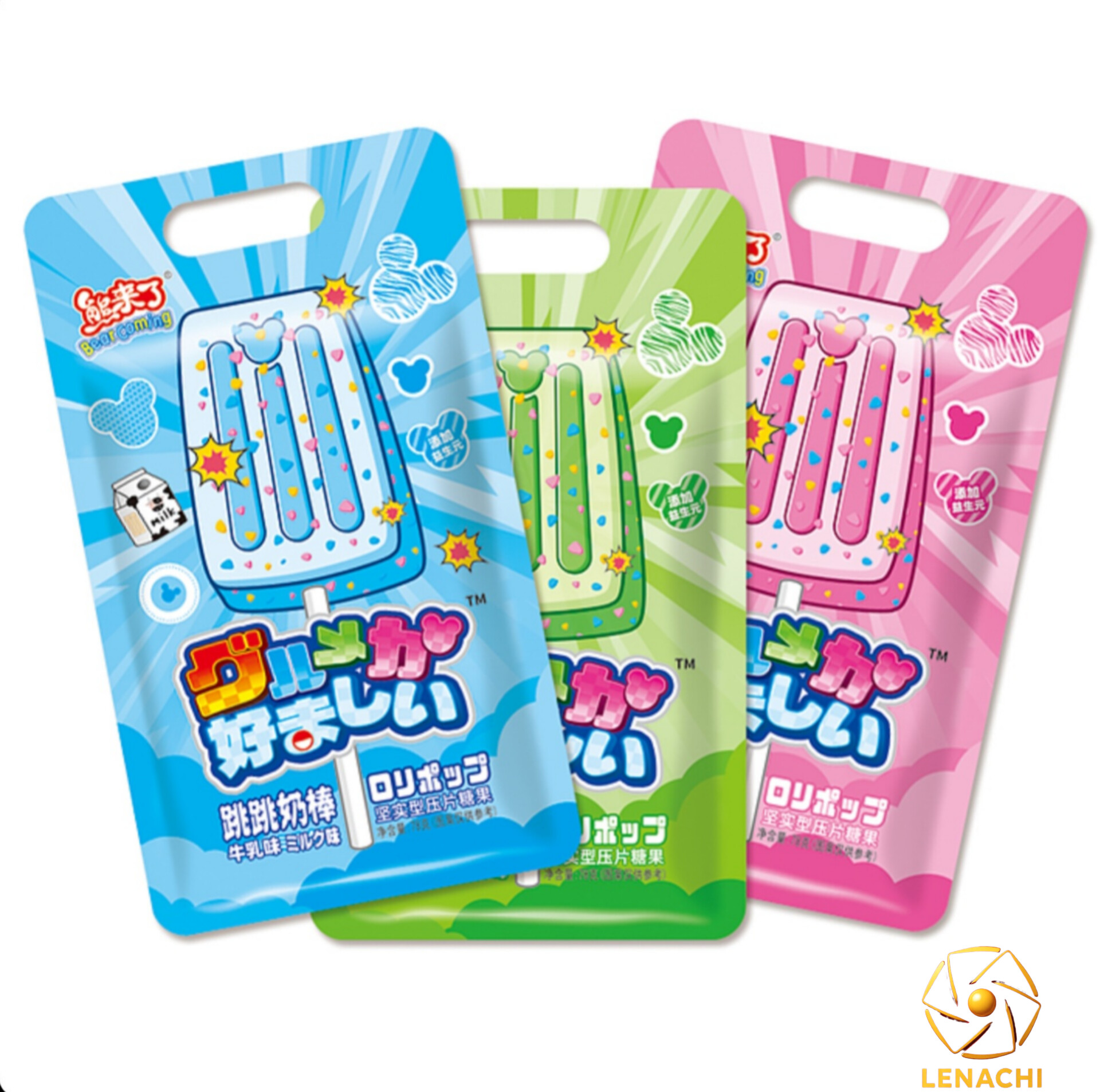 آبنبات بستنی خشک ۷ گرمی